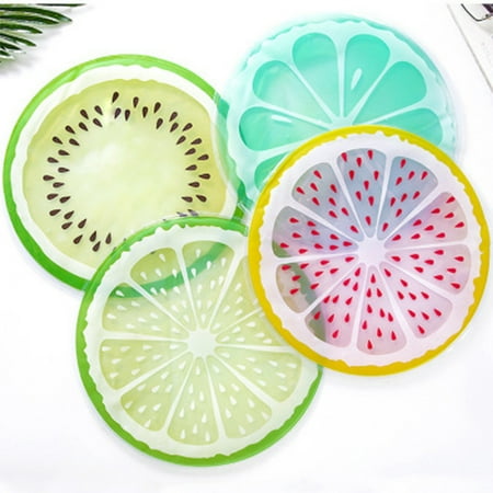 35CM Round Fruit Pattern Gel Mat Pet Dog Cat Puppy Cooling ...