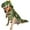 Green, variant on UOSIA Alligator Dog Costume Dog Halloween Costume, Dogs Crocodile Hoodie Coats