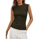 thumbnail image 1 of Remera PRETTYGARDEN para Mujer con Mangas Cortas Acanaladas XL, 1 of 8