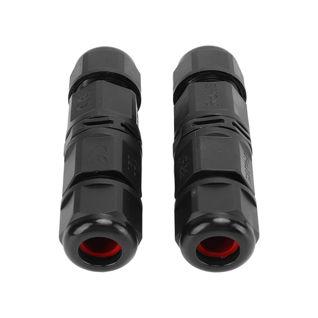 Waterproof Electrical Connector, Safe Reliable IP68 Waterproof 2 Pcs Wide Applications 6-12mm² Aviation Connector Screw Crimping For Lighthouses
