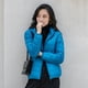 thumbnail image 4 of Chaqueta de plumón ligera para mujer, pelo de pato blanco, chaqueta fina, 4 of 5