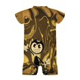 thumbnail image 6 of Bendy And The Ink Machine Baby Boy Girl Short Sleeve Romper Clothing Set Print Cartoon Baby Summer One Piece Jumpsuit, 6 of 8