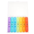 thumbnail image 1 of LEEYNEER 21 Compartment Pill Box Large Organizer Mini with Labels Travel Medicine Kit Boxes, 1 of 8