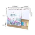 thumbnail image 3 of Ganfancp 2024 Calendario de Sobremesa En Inglés, Calendario de Planificación y Registro de Horarios Ofertas Del Día Sólo En Línea 1X Calendario, 3 of 3
