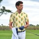 thumbnail image 3 of Balery Yellow Corn Camisa Polo de Hombre con Estampado, de Manga Corta y Tejido Medio, Camisa Tipo Golf Polo-3X-Large, 3 of 6