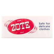 (5 pack) Zote Pink Laundry Bar Soap, Hand & Machine Wash, All Ages, Gentle & Long-Lasting, Laundry Detergent, Bar Cleanser with Sodium Tallowate, 14.1 oz