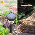 thumbnail image 3 of Luces solares para exteriores, paquete de 6, impermeables, decorativas para jardín, con energía solar, 19,8 x 6 cm, 3 of 5