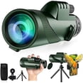 thumbnail image 1 of 80x100 Monocular-Telescope High Powered Monocular Adults for Low Night Vision, 1 of 5