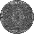 thumbnail image 1 of Ahgly Company Indoor Round Persian Gray Traditional Area Rugs, 7' Round, 1 of 1