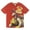 Cinnamon brown, variant on DreamWorks Shrek Donkey Dragon Drop Shoulder T-Shirt Adult