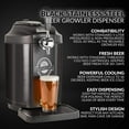 thumbnail image 5 of Système de refroidissement HomeCraft™ 5L Kegerator & Beer Growler, acier inoxydable noir, 5 of 5