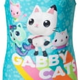 Dreamworks Gabby's Dollhouse Pandy Paws Little Girls One Piece Bathing