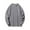 Mens Sweatshirts & Hoodies Gray, variant on Plus Size Sweatshirts for Men Big & Tall M-5X Long Sleeve Crewneck Shirts Casual Solid Color Pullover Slim-Fit Basic No Hood Sweatshirt Tops