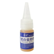 Aluminum Flux, Soldering Paste for Aluminum, Multifunctional 10ml Welding Supplies for Iron, Metals, Nickel Galvanized Sheet, Aluminum Solder