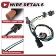 thumbnail image 5 of Unique Bargains 1 Pc Tail Light Socket Wiring for Kia Soul 2u Hatchback 4-Door 2.0L I4 2011-2013 No.924502K500 Lamp Bulb Pigtail Connector Harness, 5 of 7