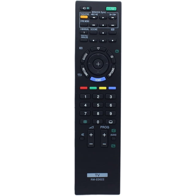 Control Remoto RM-ED022 Compatible con Sony TV KDL-37EX402 KDL-32BX300 Infrarrojo