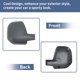 thumbnail image 3 of Reemplazo de tapa de espejo lateral derecho ABS de 1 pieza para CITROEN BERLINGO 2008-2012 en gris para cubierta de espejo, 3 of 7