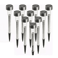 thumbnail image 1 of Set Luz Solar  Bloosom Impermeable Exterior Blanca Fría 10pcs Gris, 1 of 4