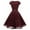 Red, variant on Formal Dresses for Women Women's Midi Party Dress Cap Sleeve Tie Waist Elegant A-Line Flowy Dresses Pink,XXL