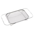 thumbnail image 1 of Wzzjkit Scalable Stainless Steel Basket Bracket Vegetable Basket Sink Dishes Sink Kitchen Rectangular Storage Rack Kitchen Accessories, 1 of 2