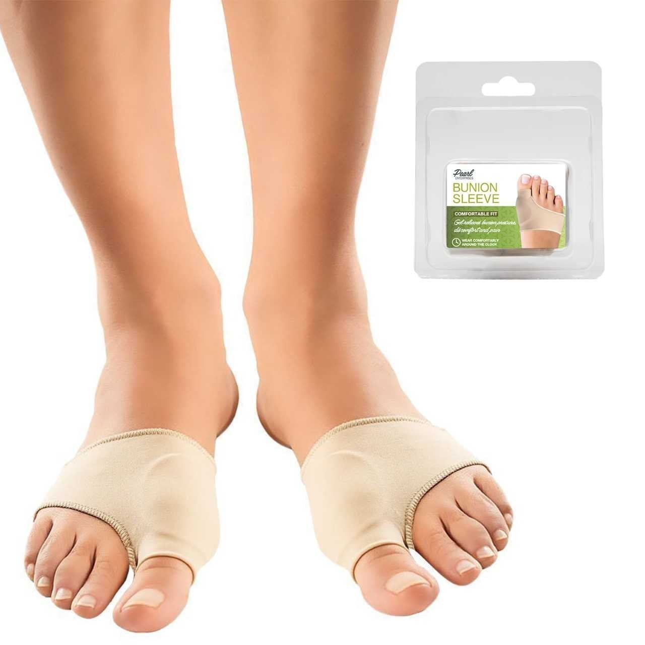 2Pcs Bunion Corrector Sleeves Bunion Pads for Bunion Relief Brace