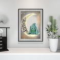 thumbnail image 3 of Cuadros Decorativos Bebé elefante en la luna 5D DIY cuadrado completo diamante pintura dibujos animados mosaico Kit Ndcxsfigh Nuevos Originales, 3 of 9