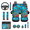 Dragonfly, variant on Car Seat Cover Set, with Keychain Car Armrest Cover Cushion Armrest Pad Cup Holders, 13 Pcs Eagle Sunset Car Accessories