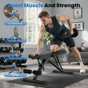 FLYBIRD Adjustable Foldable Weight Bench for Adult with 660 lb Capacity