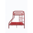 thumbnail image 4 of ACME Tritan Twin over Full Bunk Bed in Red, 4 of 4