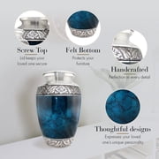Moonstone Blue Cremation Urns for Human Ashes Adult Urns for Cremation Ashes Urns for Adult Cremation Ashes Urns for Ashes Cremation Urns for Human Ashes Small Keepsake