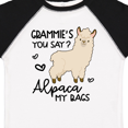 thumbnail image 4 of Inktastic Grammie's You Say Alpaca My Bags Boys or Girls Toddler T-Shirt, 4 of 5