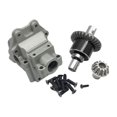 thumbnail image 3 of Fit For Wltoys 144001 1:14 Rc Car Gearbox Housing + Differential Silver, 3 of 5