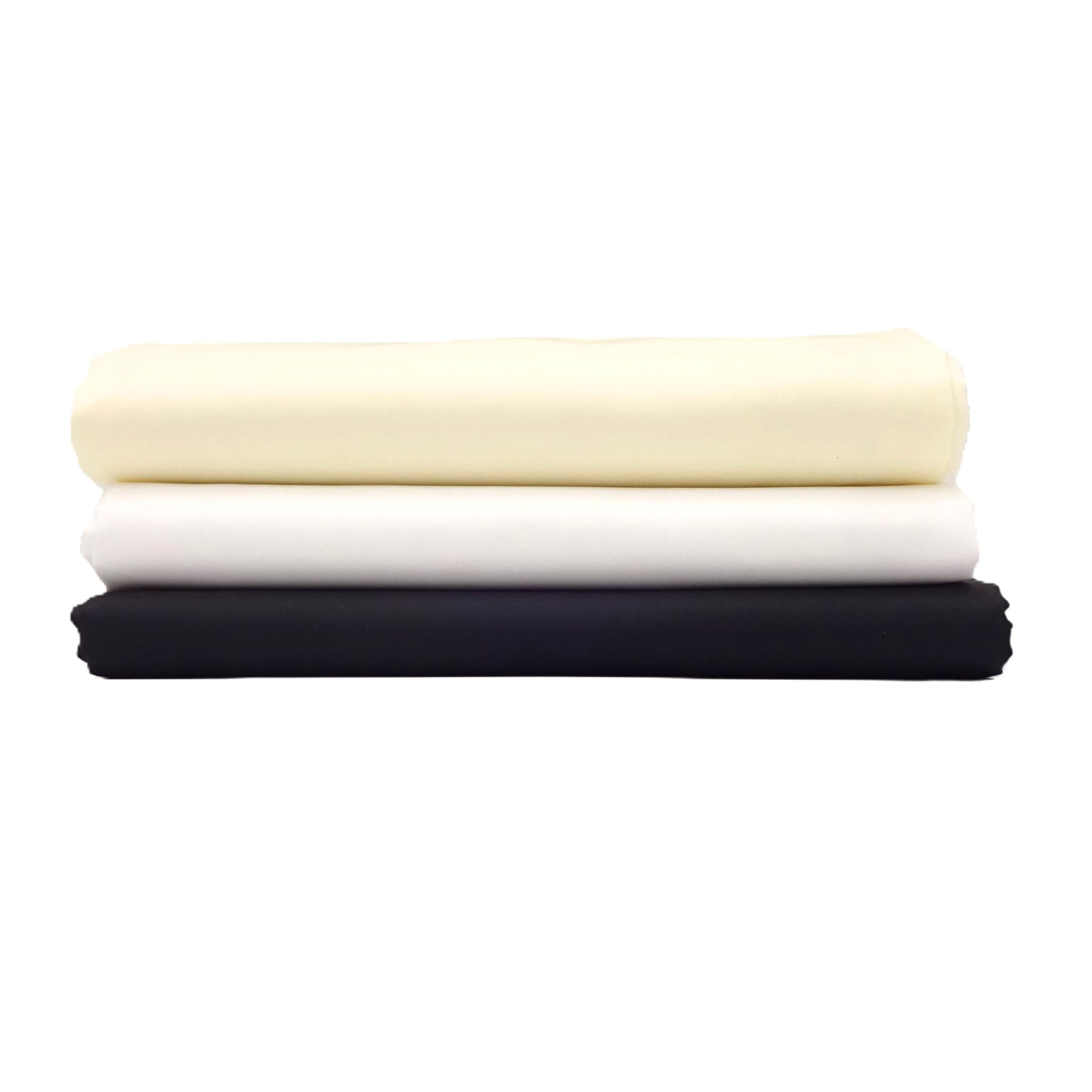 Shason Textile 58/60” Wide Lining 2 Yards Precut Fabric, White