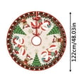 thumbnail image 1 of Falda para Árbol de Navidad | Decoración Navideña Duradera con Lentejuelas Brillantes | Tamaños de 30, 36 y 48 Pulgadas | Tapete para Regalos Festivos | Decoración Navideña Versátil para El Hogar, La, 1 of 6