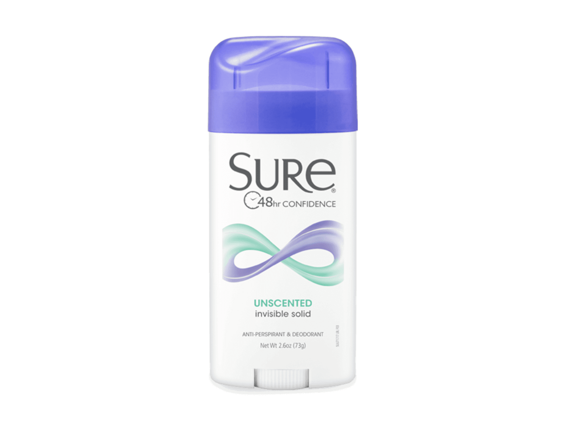 6 Pack - Sure Original Solid Antiperspirant & Deodorant Unscented 2.7oz Each