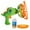 Vert, variante sur Machine à Bulles Automatique Dinosaure Souffleur de Bulles Jouet Amusant Flux Continu pour Enfants Silencieux Fabricant de Bulles Améliore Parent Gratuit 236,5ml Solution à Bulles