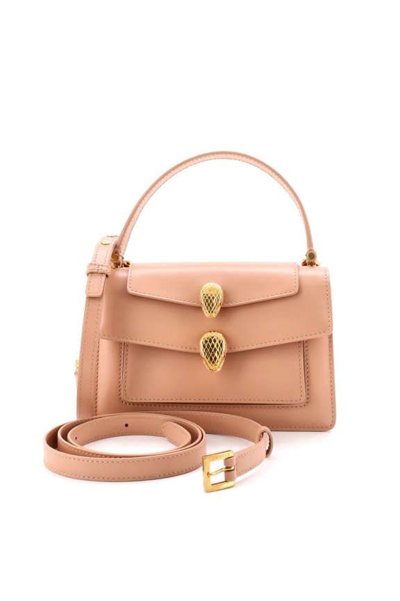 Pre-Owned Alexander Wang Serpenti Forever Top Handle Shoulder Bag Leather Small By Rebag