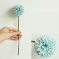 thumbnail image 1 of Artificial Hydrangea Flower Faux Hydrangea Flower Artificial Flower Fake Flower Simulation Hydrangea Bouquet Fake Silk Flower Ball Chrysanthemum For Dining Table Living Room Home, 1 of 1