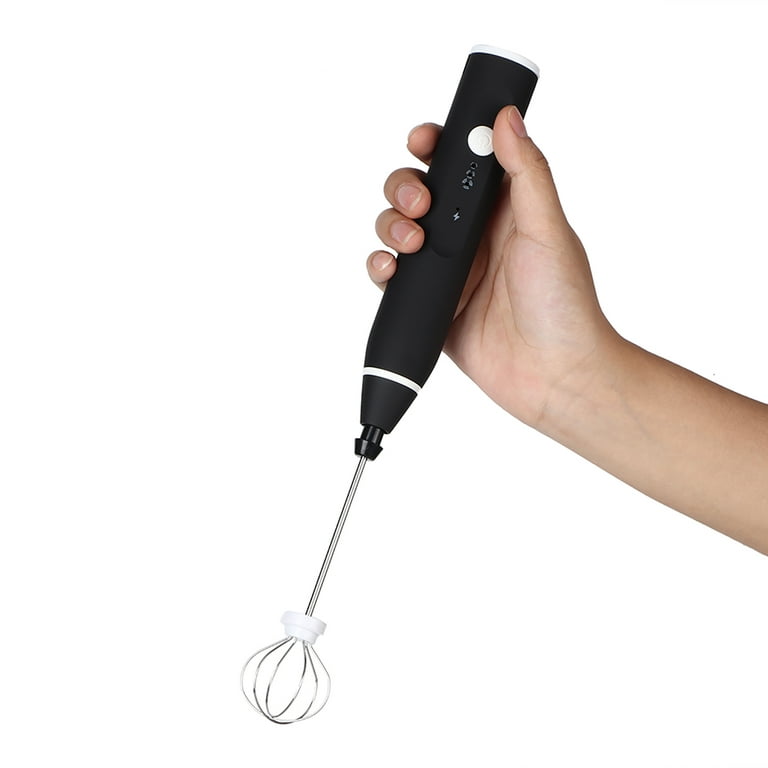 Electric Milk Frother Automatic Cream Whipper Coffee Shake Mixer Electric  Hand-held Egg Beater Drink Blender SN1936