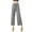 Dark Gray, variant on OSOLU Women Solid Color Wide Leg Pants High Waist Straight Vertical Vertical Stretch Modern Dance Training Pants Classical Dance Pants Yoga Pants Trousers Fashionable Classic Leisure Bottoms