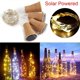 thumbnail image 2 of Guirnalda de luces solares para exteriores con corcho para botellas de vino, luces LED de 1 m y 2 m con forma de alambre de cobre., 2 of 4
