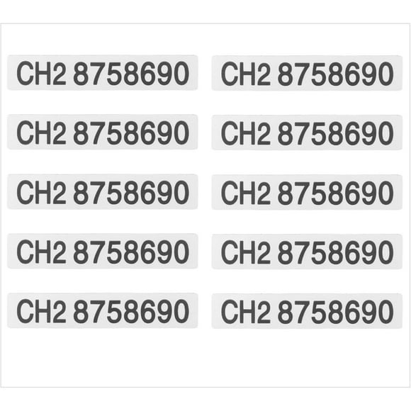 shiyou-Store 10PCS Serial Number Sticker Compatible with Nintendo Gameboy Classic Compatible with Color & Pocket 24x4.5mm Replacement Labels Sticker Case Back Label