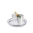thumbnail image 1 of IMPULSE! Greenwich Large Circle Mirror Tray, Vanity Tray, Serving Tray, 21.5'' L x 2'' H, 1 of 3