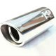 thumbnail image 1 of New Car Exhaust systems Muffler Chrome Steel Stainles Trim Tail Tubemuffler exhaust nozzle, 1 of 4