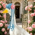 thumbnail image 5 of Ouuluon Porch Goose Twin Tail Wigs Funny Pet Joke Accessory, Comical Decor Wig for Outdoor Yard Garden Statue Display, 5 of 7