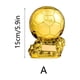 thumbnail image 2 of Trofeo de fútbol Balón de Oro Premio al mejor jugador Regalo conmemorativo DOR, 2 of 4