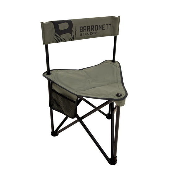 Barronett Blinds® Aluminum XL Blind Chair, Lightweight, Aluminum Frame, Weighs 4 LBS., 400 LB. Weight Rating, 18” Seat Height, Folds for Transport, BC109