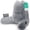 Dark Grey, variant on Reading pillow, reading or relaxation pillow – ergonomically designed to support the head, neck, back, and lumbar region, 21 inches.