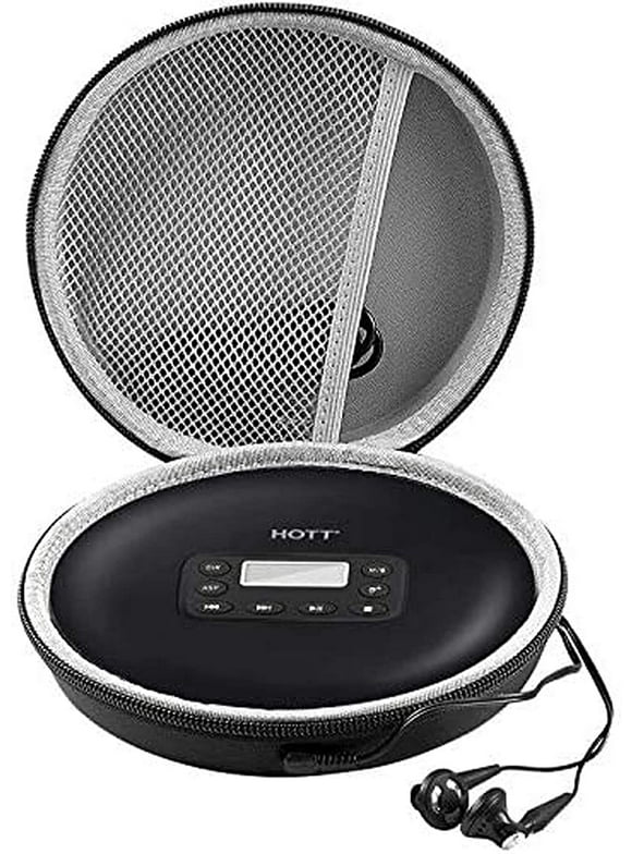 GWCASE CD Player Carrying Case for GPX for HOTT CD204 for MONODEAL Portable CD Player-Box Only
