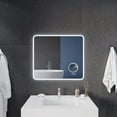 thumbnail image 4 of Anzzi Ba-Lmdfx013al 32" W X 28" H Transitional Rectangular Frameless Bathroom Wall Mirror, 4 of 9